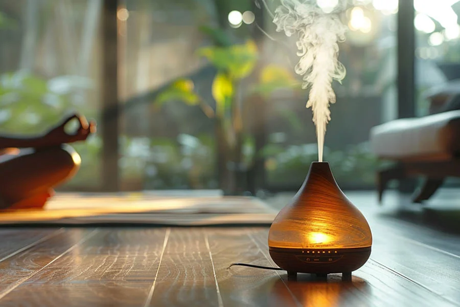 Portable aromatherapy diffuser