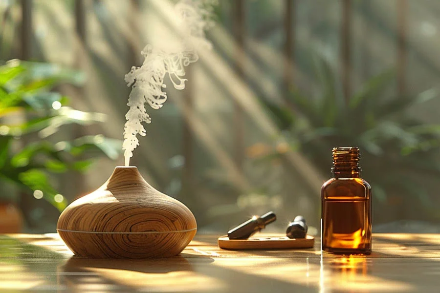 Portable aromatherapy diffuser